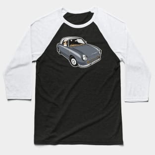 Nissan Figaro Lapiz Grey Baseball T-Shirt